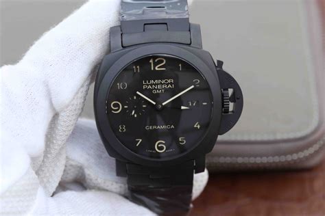 luminor panerai gmt fake vs real|fake panerai watch.